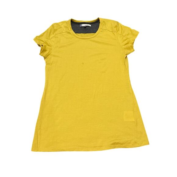 Ibex Merino Wool Short Sleeve Shirt Womens Size Medium *flaw* US Made - Picture 1 of 6